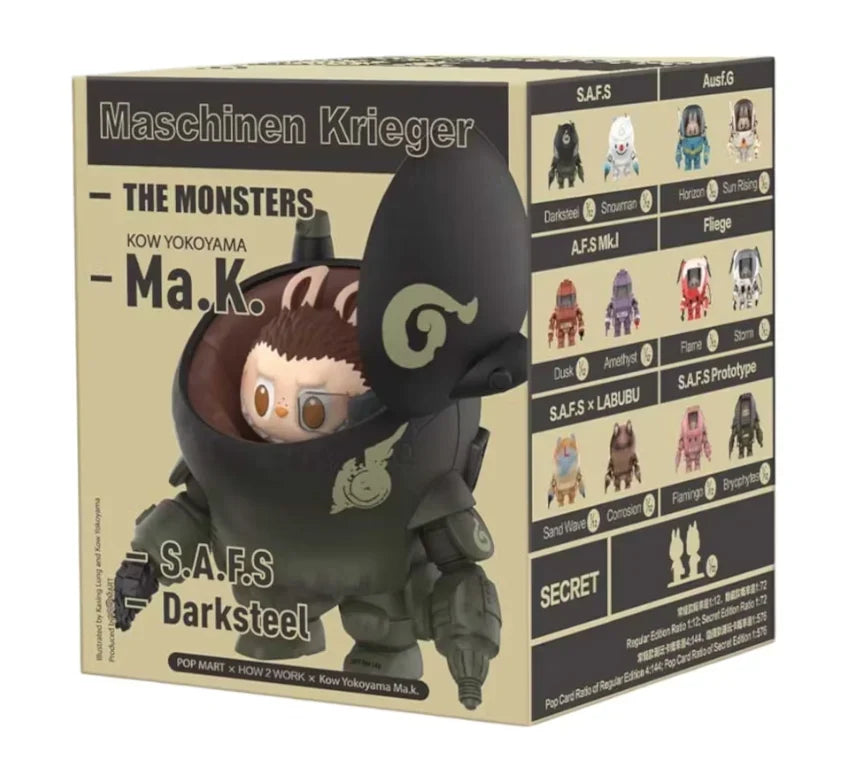 Pop Mart Labubu The Monsters x Kow Yokoyama MA.K. Series Figure – Single Blind Box