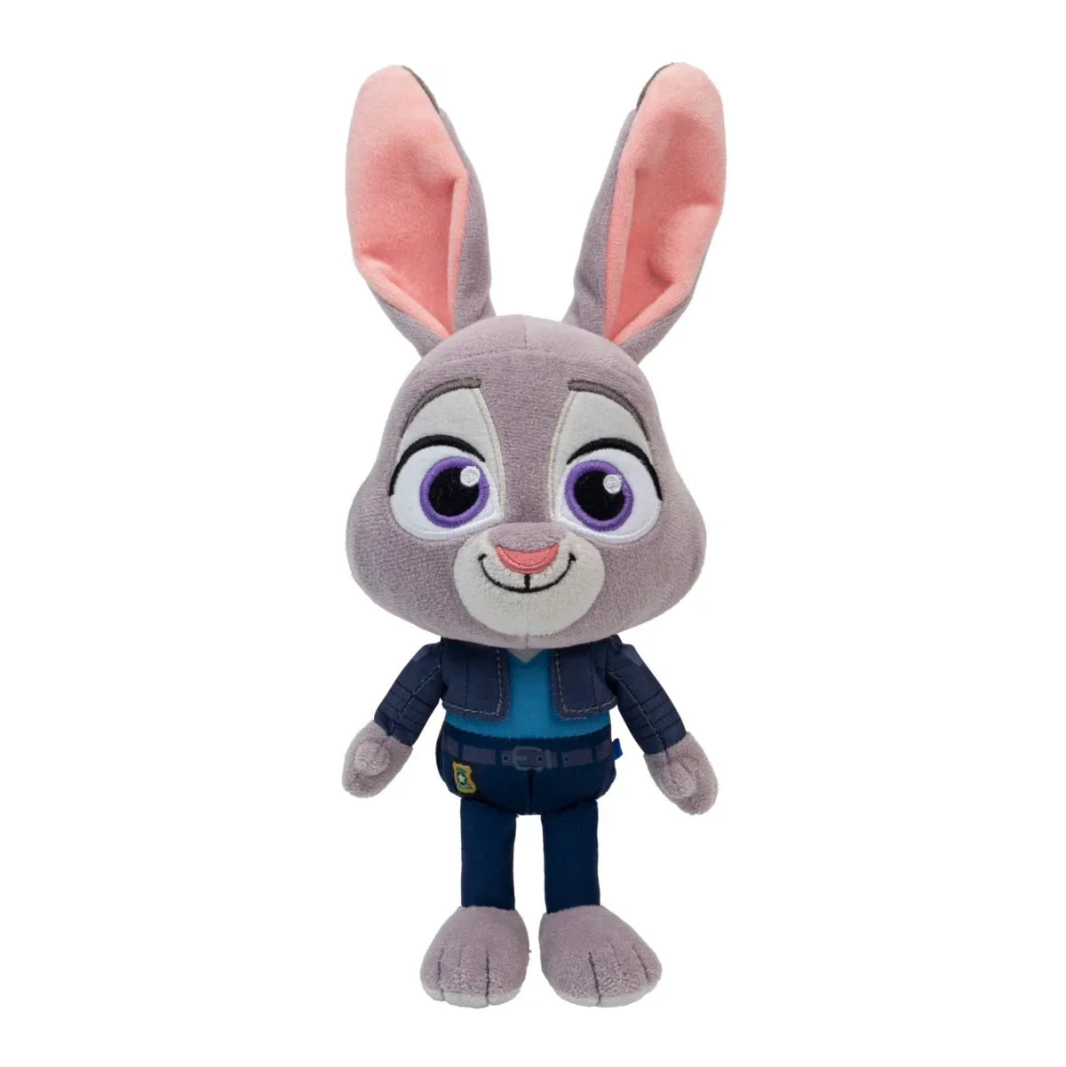 Disney Zootopia Judy Hopps 6-Inch Plush Toy – Soft Police Officer Character Plush for Kids and Collectors